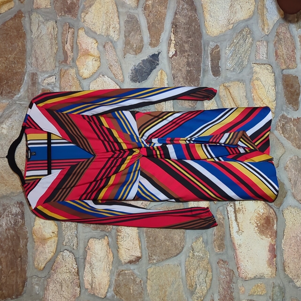 Express multicolored striped dress - Picture 4 of 11
